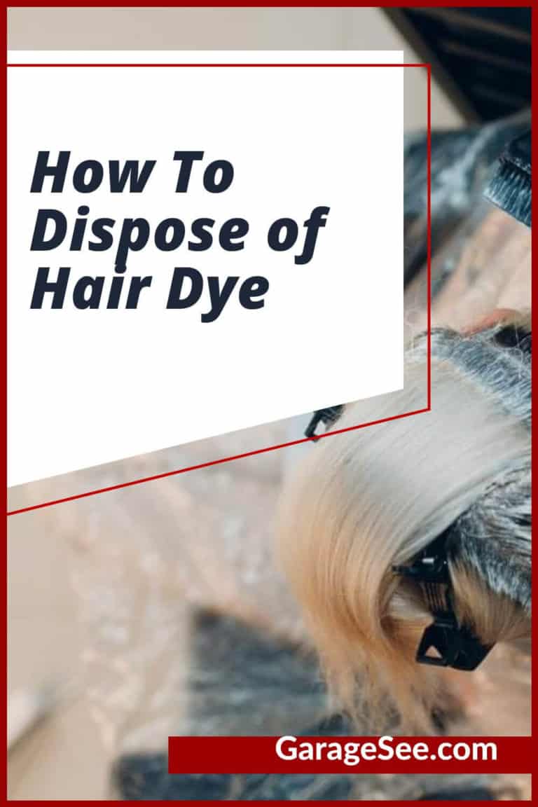 How To Dispose of Hair Dye