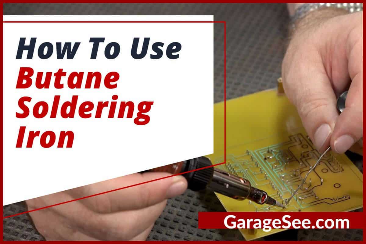 How To Use Butane Soldering Iron