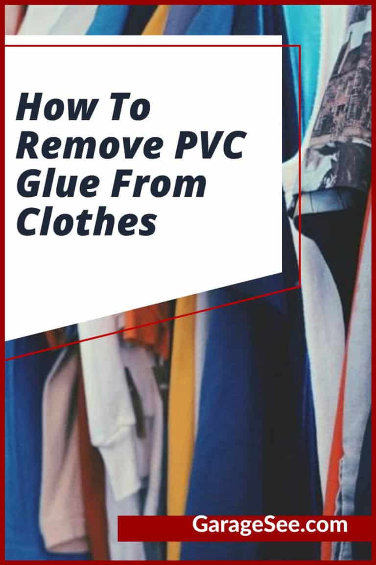 How To Remove PVC Glue From Clothes