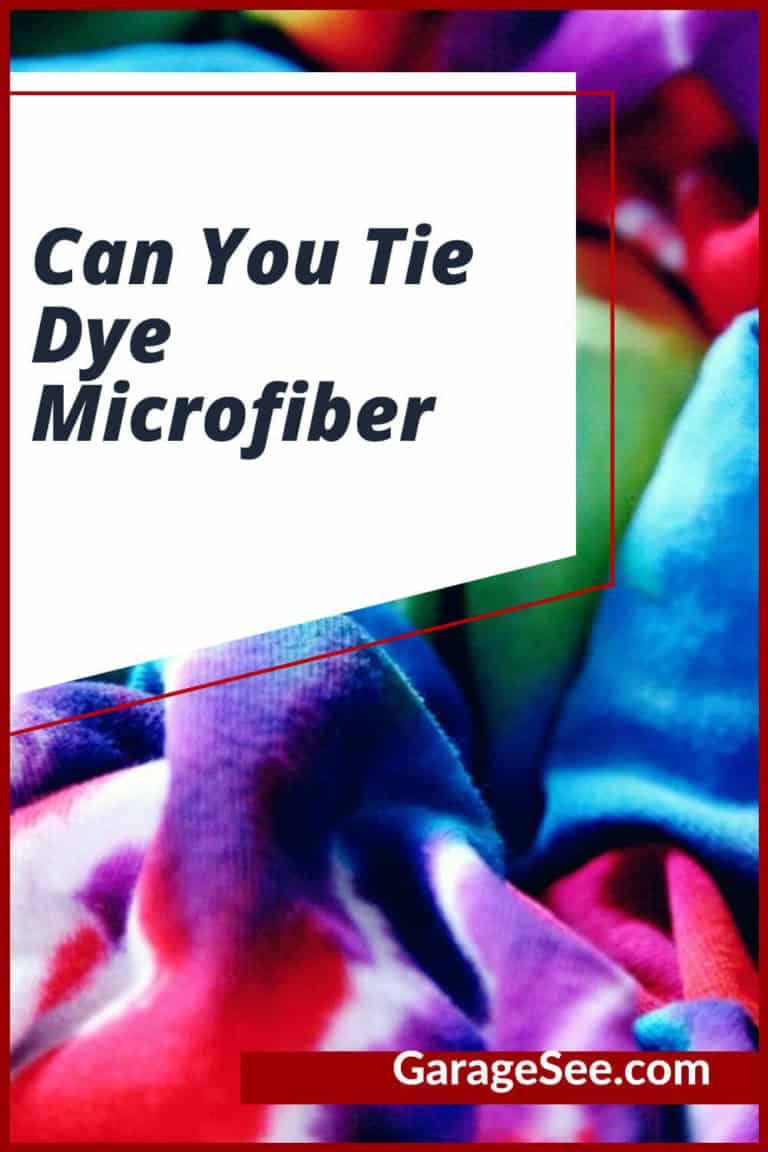Can You Tie Dye Microfiber