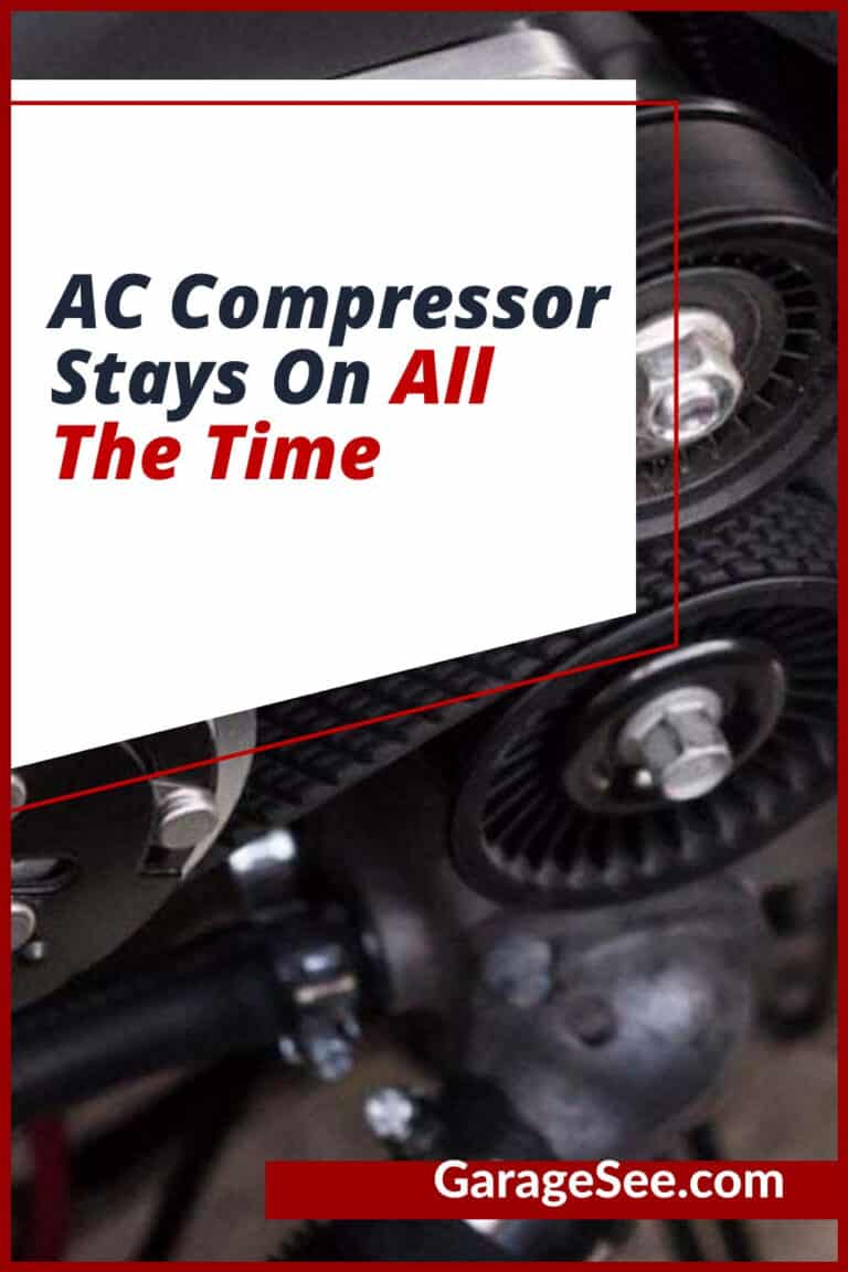AC Compressor Stays On All The Time