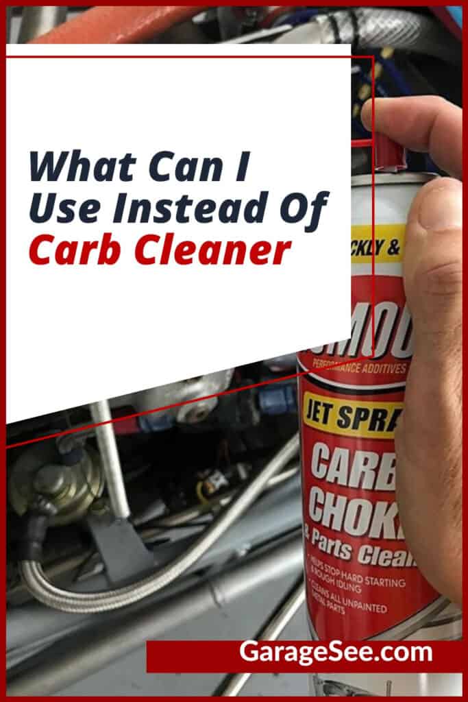 What Can I Use Instead Of Carb Cleaner