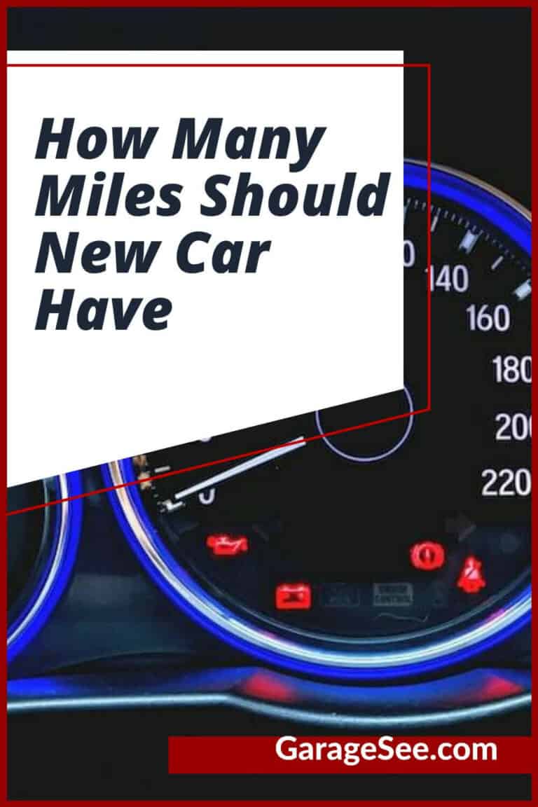 How Many Miles Does A New Car Have