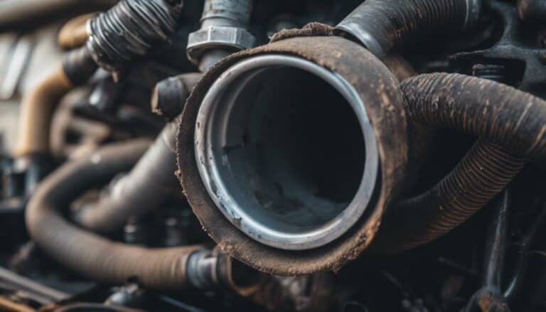 cracked air intake hose