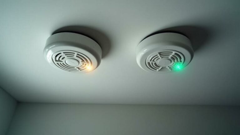 smoke alarm indicator differences