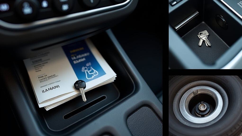 locate wheel lock key