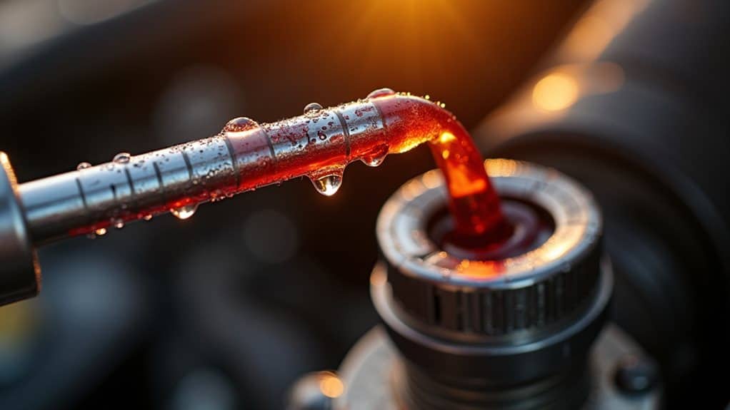 transmission fluid level check