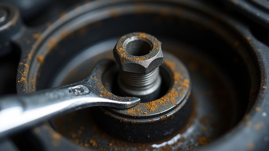 troubleshoot oil drainage issues