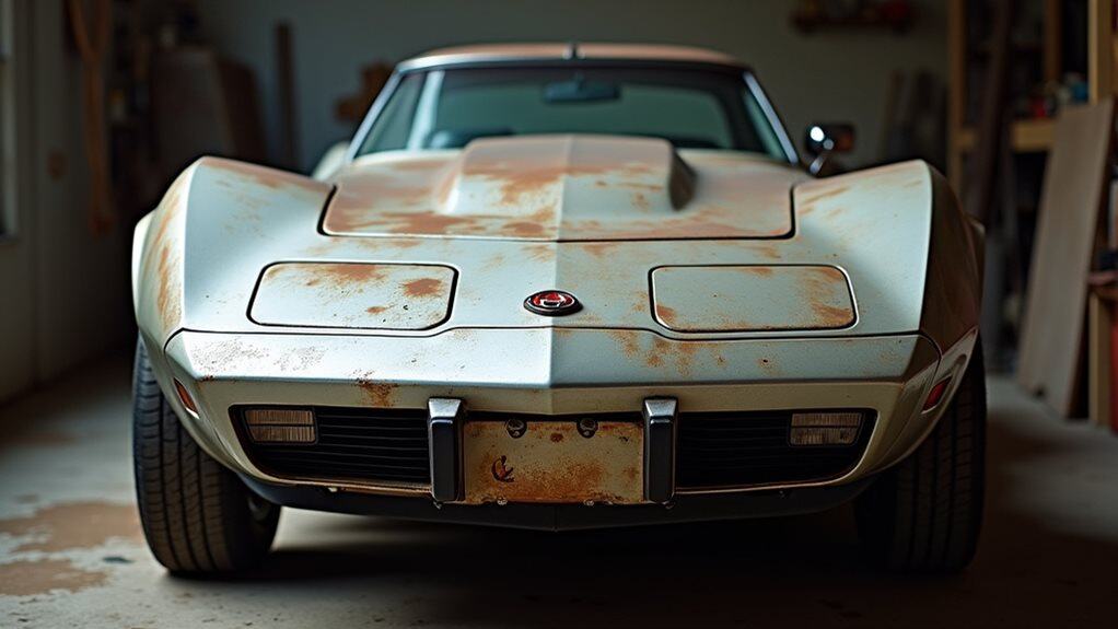 age related corvette component failures