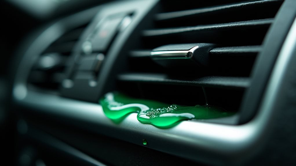 coolant odor from vents
