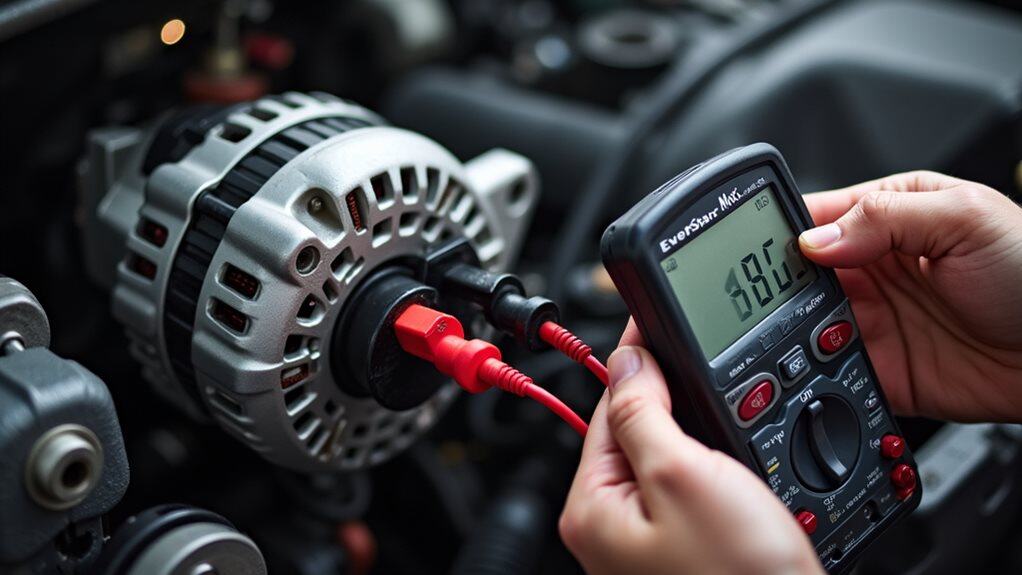 diagnosing alternator check issues