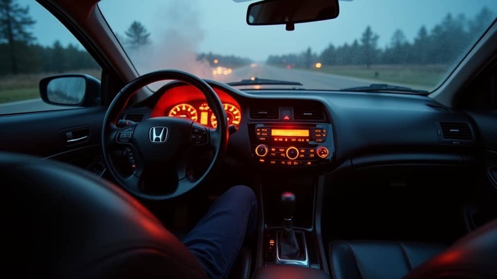 flashing light indicates serious issues