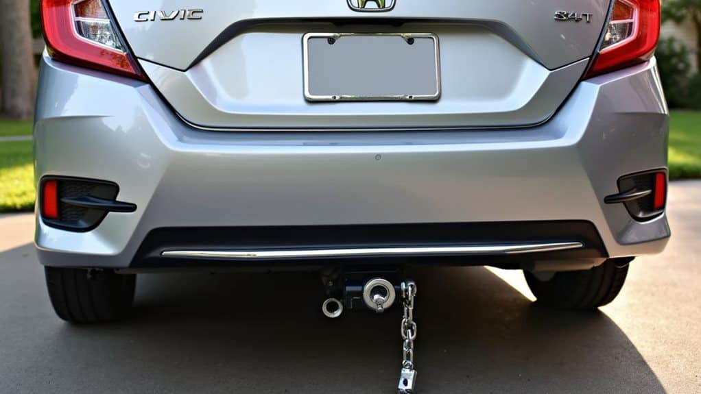 honda civic towing requirements