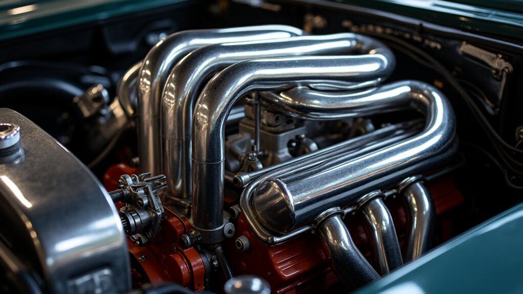 improved exhaust flow efficiency