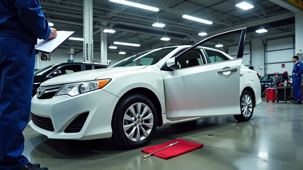 inspect test drive verify