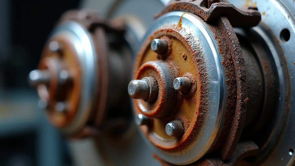 seized pistons cause brake failure