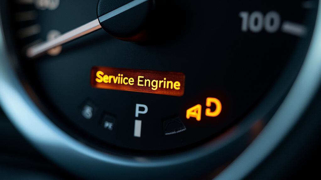 service light vs check engine
