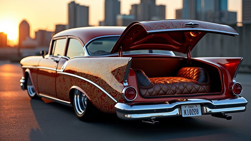 custom rear audio decking