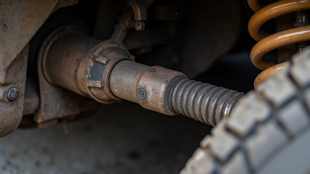 inspect for leaks and damage