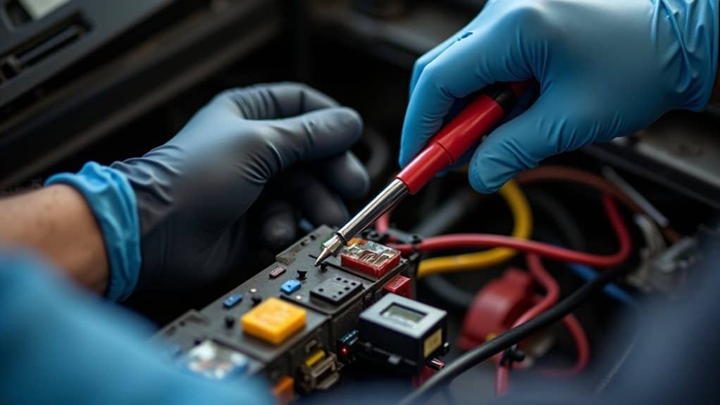 inspect fuses wiring connectors