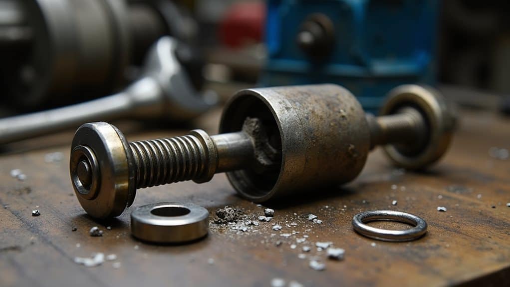 missing internal lifter components