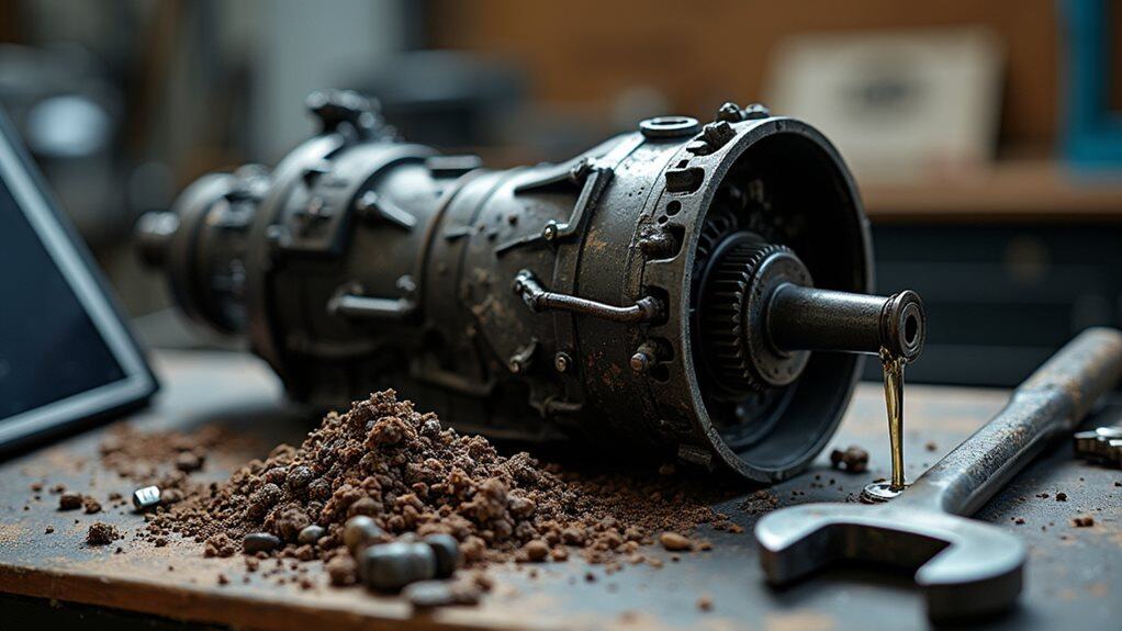 neglect wear overheating contamination