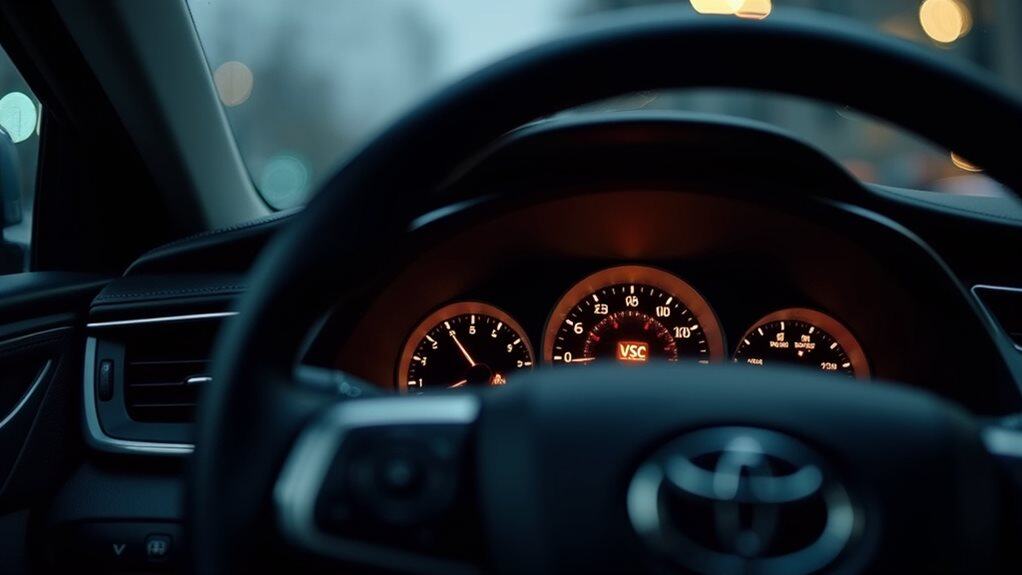 vsc light toyota avalon