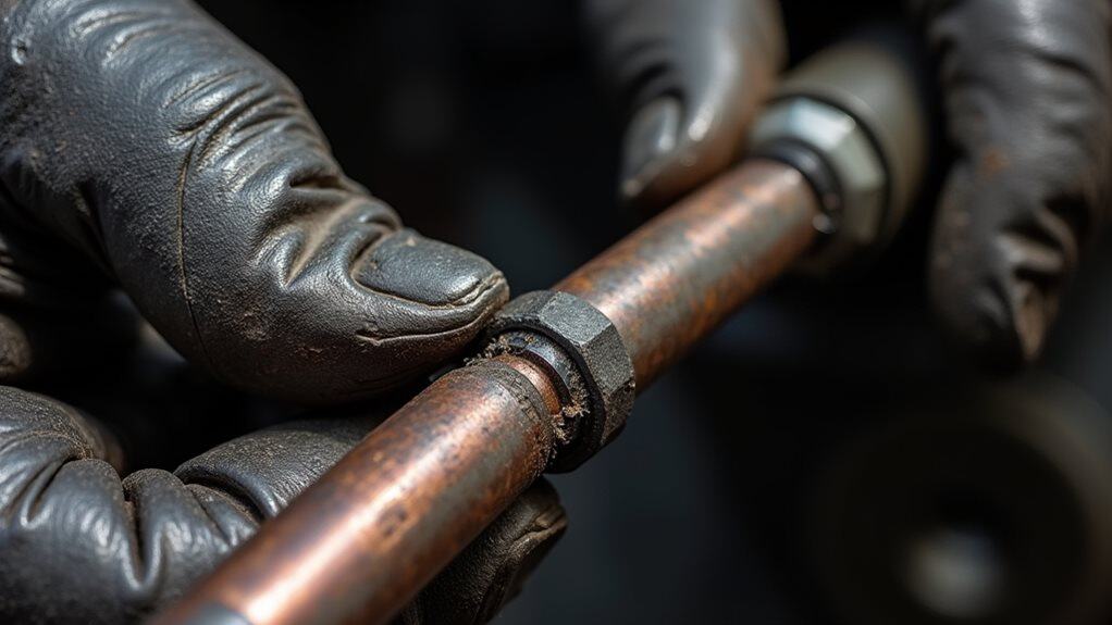 prevent leaks with proper tightening