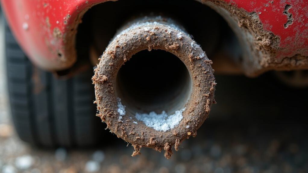 rodent contaminated exhaust causing odors