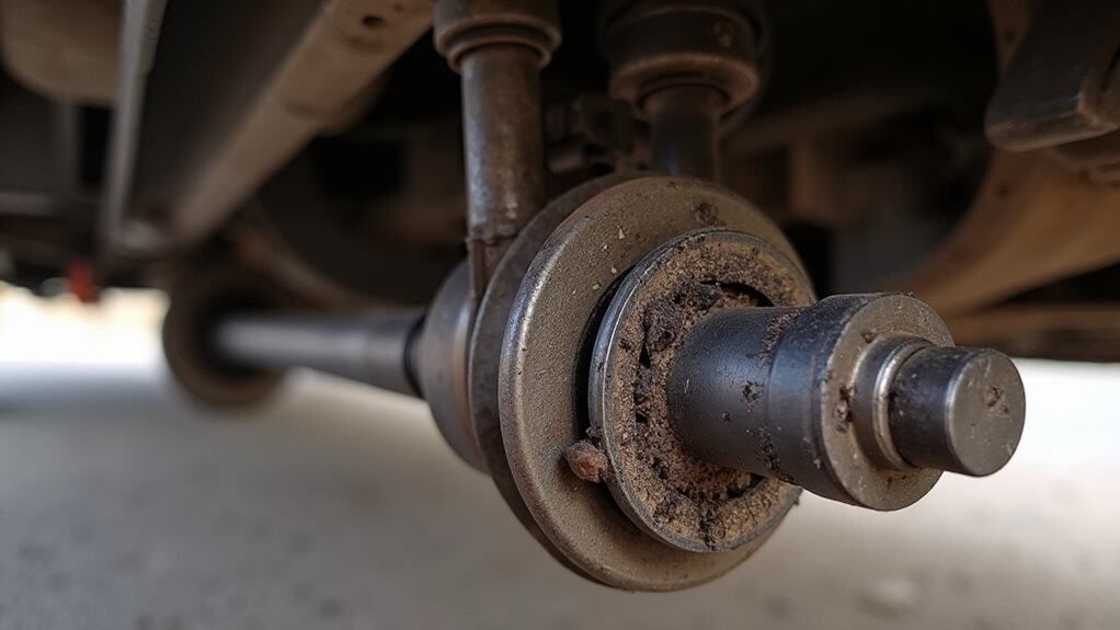 unsecured cv axles damage drivetrain