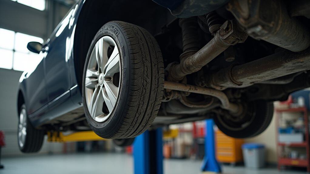 worn axles cause vibrations