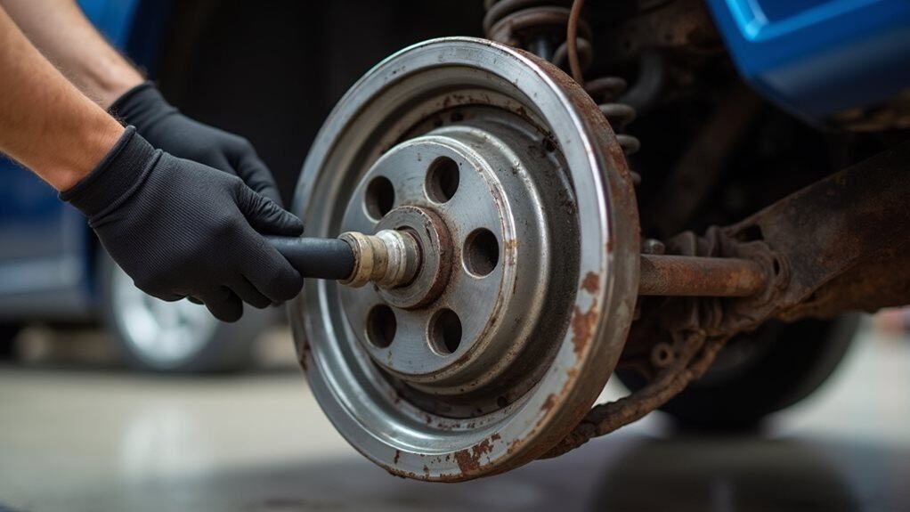 worn bearings and steering