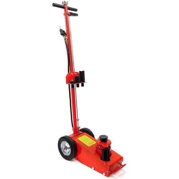 XtremepowerUS 22 Ton Hydraulic Floor Jack with Wheels