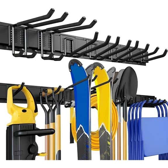 48 Garage Tool Organizer Wall Mount System