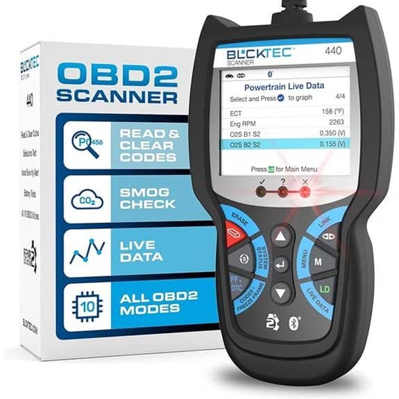 BLCKTEC 440 Bluetooth OBD2 Scanner Diagnostic Tool