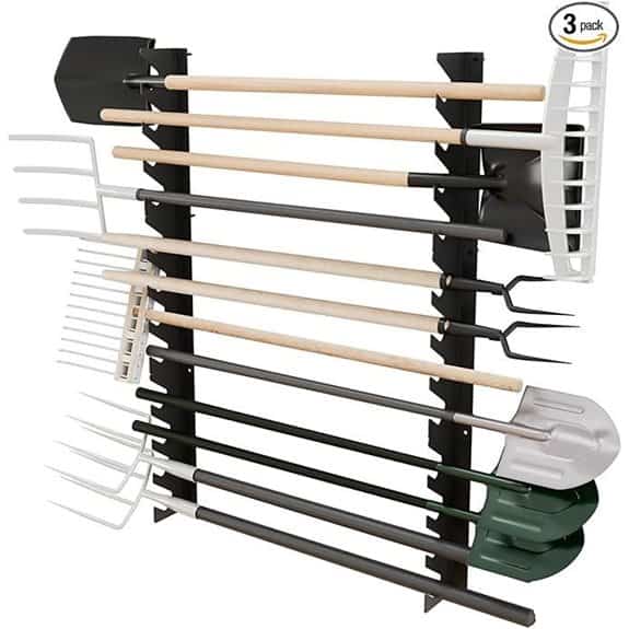 Garage Tool Organizer Wall Mount Rack 3FT