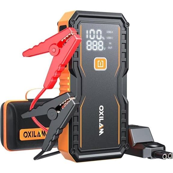 OXILAM 6000A Jump Starter for All Vehicles