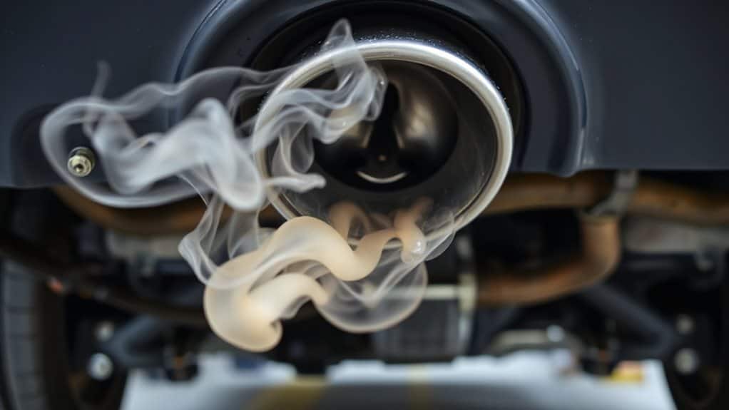 ammonia like car exhaust causes
