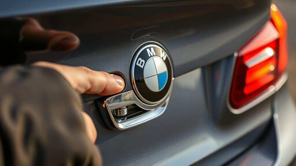 bmw trunk won t open fixes