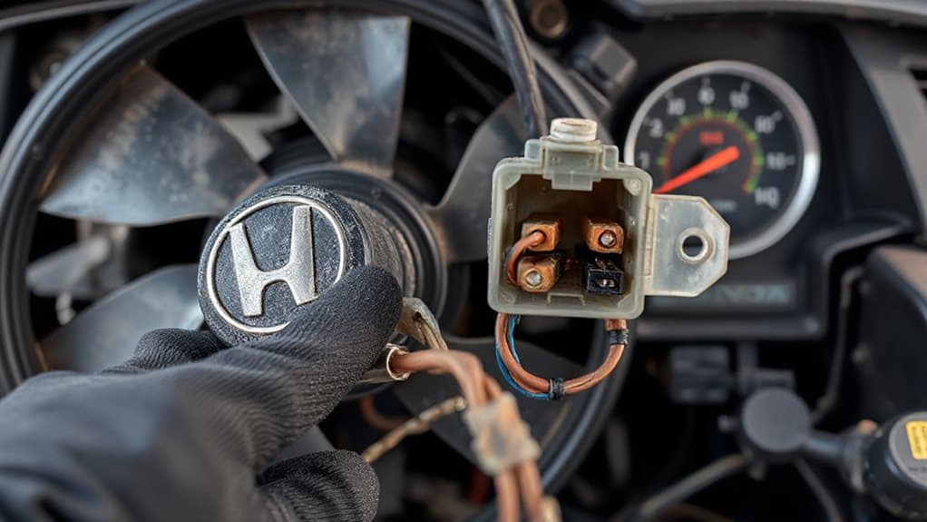 check relay wiring motor