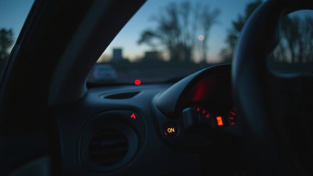 headlights on door open warning