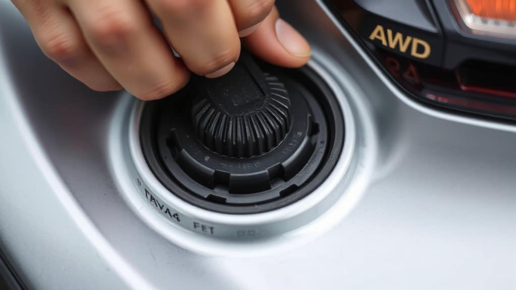 loose gas cap triggers awd