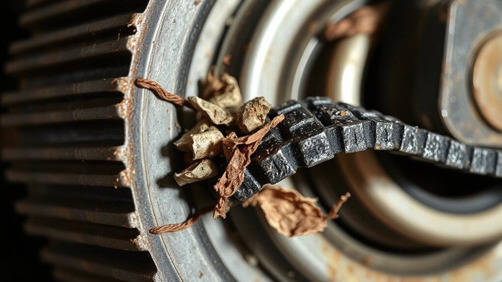 pulley misalignment causes belt failure