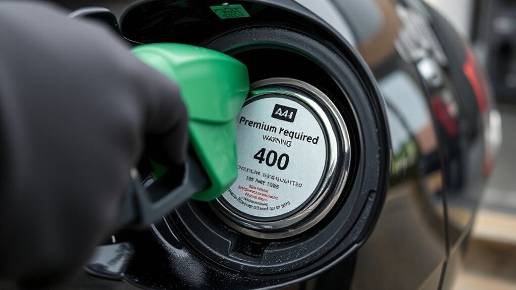 regular gas reduces performance