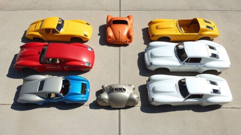 varied fiberglass dune buggy bodies