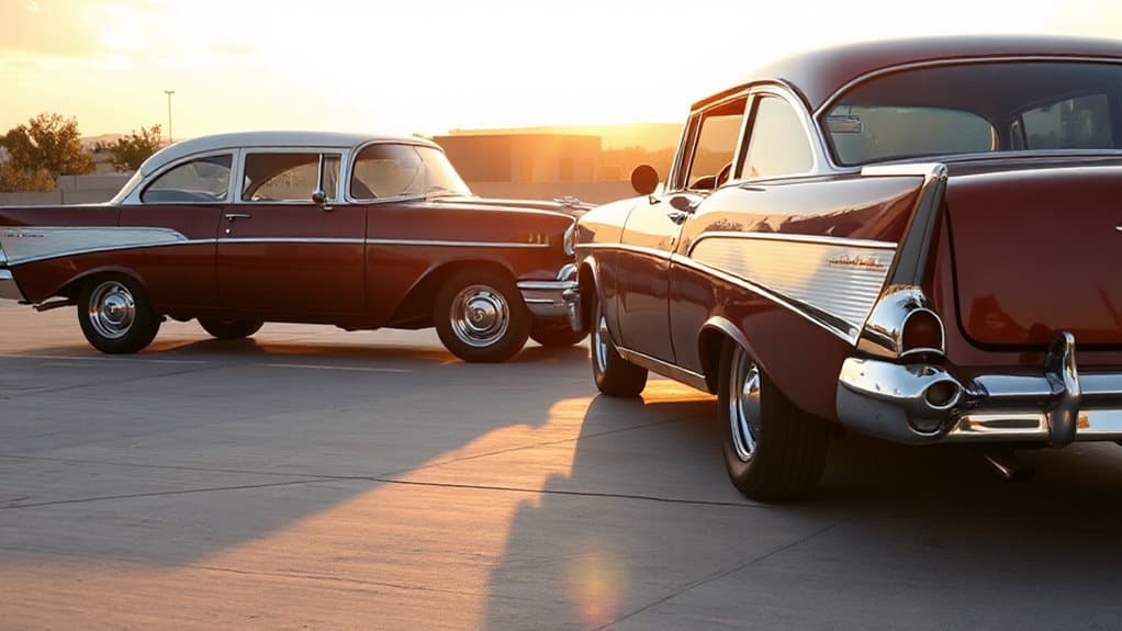 210 vs bel air trim bodies engines vins