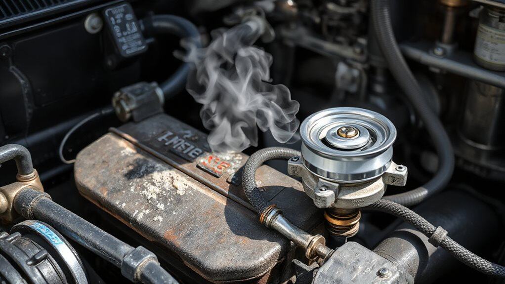 air pockets cause overheating after pump swap