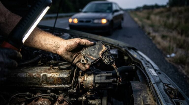 bad ignition control module symptoms described