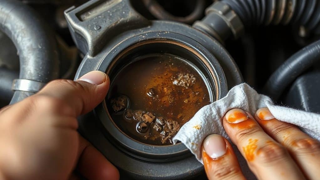 brown coolant troubleshooting indicators
