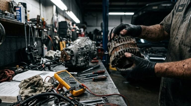 can alternator affect transmission